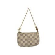 Louis Vuitton Vintage Pre-owned Canvas plnbcker Beige, Dam