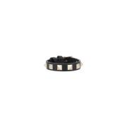 Valentino Garavani Rockstud Läderarmband Black, Dam