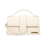 Jacquemus Ivory Bambino Väska White, Dam