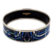 Hermès Vintage Pre-owned Metall armband Blue, Dam