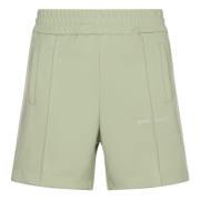 Palm Angels Stiliga Shorts för en Trendig Look Green, Herr