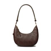 Tory Burch Brun Läder Topp Handtag Väska Brown, Dam