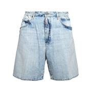 Dsquared2 Casual Denim Shorts för Män Blue, Herr