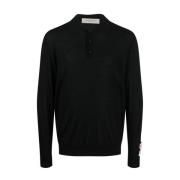 Golden Goose Aw23 Svart Herr Sweatshirt Black, Herr