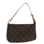 Louis Vuitton Vintage Pre-owned Canvas louis-vuitton-vskor Brown, Dam