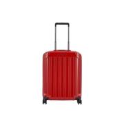 Piquadro Trolley Ultra Slim Four -Wheeled Bv4425Pql Red, Unisex