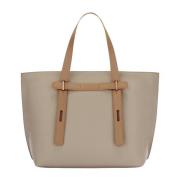 Furla Giove Tote M Beige, Dam