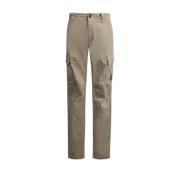 C.p. Company Beige Byxor med Fickdetaljer Gray, Herr