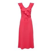 Only Midi Dresses Pink, Dam