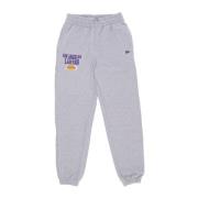 New Era Lakers Script Jogger Byxor Gray, Herr