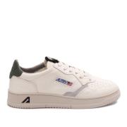 Autry Lädersneaker med mockadetaljer White, Herr