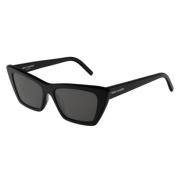 Saint Laurent Cat-eye solglasögon Sl276 Mica Black, Unisex