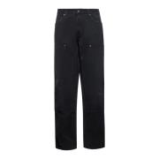 Golden Goose Black Painter Pant Black, Herr