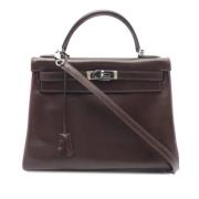 Hermès Vintage Pre-owned Laeder handvskor Brown, Dam