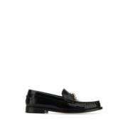 Versace Kalvskinn Loafers Black, Dam