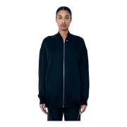 Rick Owens Pufferjacka i bombermodell Black, Dam