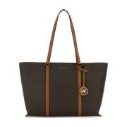 Michael Kors Temple Shopping Bag Brown, Dam