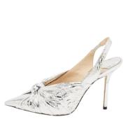 Jimmy Choo Pre-owned Pre-owned Laeder klackskor Gray, Dam