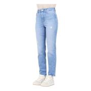 Only Ljusblå Slim Fit Denim Jeans Blue, Dam