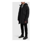 Pure Path Vinter Parka Jacka Herr Svart Black, Herr