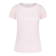 Stefan Brandt Bomull T-shirt med rund hals Pink, Dam