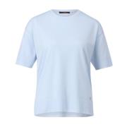 Windsor Klassisk Bomull T-shirt Blue, Dam