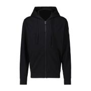 Canada Goose Bomull Zip Hoodie Black, Herr