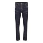 Dsquared2 Slim-Fit Skater Jeans Black, Herr