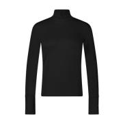 Marc Cain Rollneck Långärmad med Tumhål Black, Dam