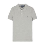 Polo Ralph Lauren Grå Polo Pony Bomull T-shirt Gray, Herr