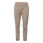 Dondup Beige Slim Chino Byxor med Fickor Beige, Herr