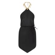 Moschino Svart Elegant Klänning Damkläder Black, Dam