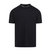 Giorgio Armani Royal Blue T-Shirt Blue, Herr