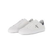 Axel Arigato Minimalistisk Sneaker med Kolibri Broderi White, Herr