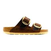 Birkenstock Arizona-modell i brunt läder Brown, Dam