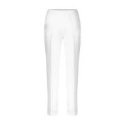 Riani Linnebyxor Casual-Fit för Sommaren White, Dam