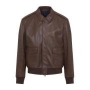 Ralph Lauren Vintage Montecito Brun Jacka Brown, Herr