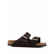 Birkenstock Mocca Arizona Sandaler Black, Dam