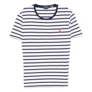 Polo Ralph Lauren Broderad Slim Fit Bomullst-shirt Blue, Herr