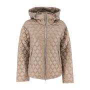 Parajumpers Quiltad Lätt Dunjacka med Huva Beige, Dam