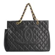 Chanel Vintage Pre-owned Laeder chanel-vskor Black, Dam