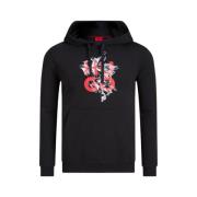 Hugo Boss Hoodie med stil Black, Herr