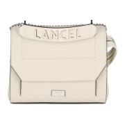 Lancel Snygg Urban Crossbody Väska Ninon White, Dam