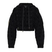 Versace Sweatshirt med logotyp Black, Dam