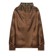 Burberry Rundhalsad tröja Brown, Dam