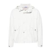 Stone Island Vita Rockar för Män White, Herr