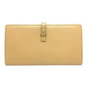 Chanel Vintage Pre-owned Laeder plnbcker Beige, Dam