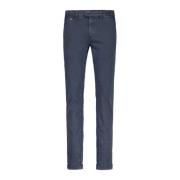 Tramarossa Slim-Fit Bomullsbyxor Luis Blue, Herr