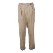 Brunello Cucinelli Elegant Byxor i Bomullsblandning Brown, Herr