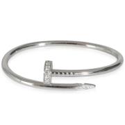 Cartier Vintage Pre-owned Vitt guld armband Gray, Dam